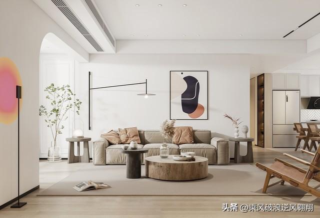 坚持“8不装”好看又实用入住后真香！凯发k8国际厅登录不听设计师忽悠客厅(图4)